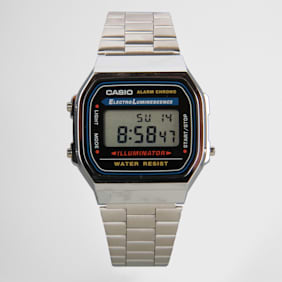 CASIO Casio Watch A168WA-1YES argento