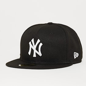New Era Fitted-Cap 59Fifty Basic MLB New York Yankees zwart