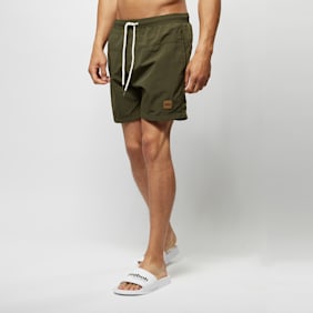 Urban Classics Block Swim Shorts vert