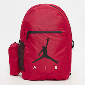Jordan Air School Backpack With Pencil Case rouge