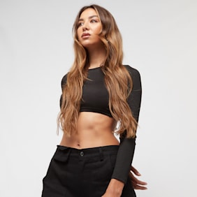 Sixth June Monochrom Crop Top noir
