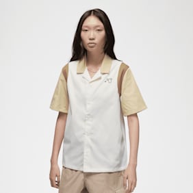Jordan Button-Up Shirt biały