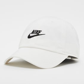 Nike   Club Cap Unstructered Futura Wash blanc