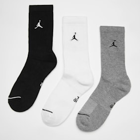 Jordan 3 PACK - Everyday Crew Socks multicolor