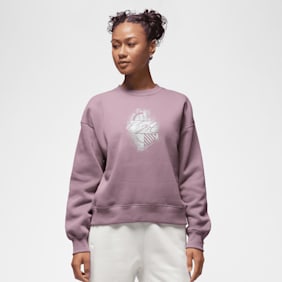 Jordan Brooklyn Fleece Graphic Hoodie fioletowy