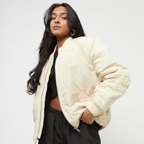SNIPES Small Logo Padded Bomber Jacket beż