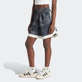 adidas Originals Mesh Basketball Short grijs