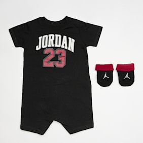 Jordan 23 Romper & Bootie Set noir