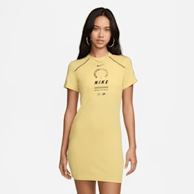Nike   Sportswear Short-Sleeve Dress jaune