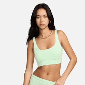 Nike   Sportswear Chill French-Terry Tanktop zielony