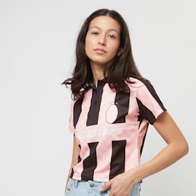 PEQUS Football Logo Shirt różowy