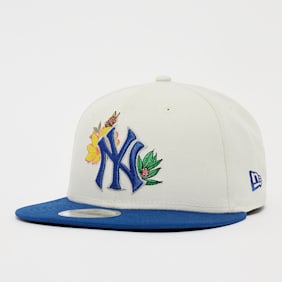 New Era 9Fifty Floral MLB New York Yankees beige