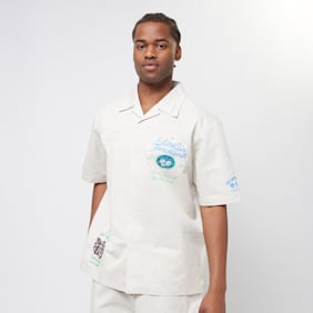 Smoke Rise Fashion Military Twill Shirt blanc