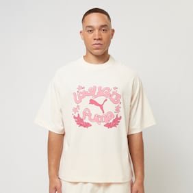 PUMA x Low Lights Classics+ Oversized Graphic Tee Puma x Low Lights beige