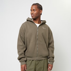 Karl Kani Small Signature Essential OS Ziphoodie braun
