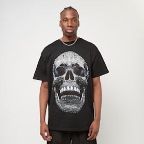 Forgotten Faces Diamond Skull Oversize Tee noir