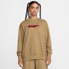Nike   Sportswear Breaking Loose French Terry Top beż