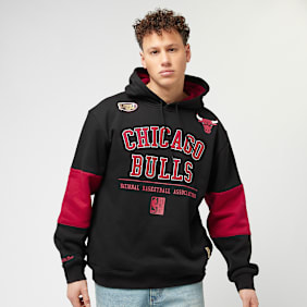 Mitchell & Ness Retro Fleece Hoodie Vintage Chicago Bulls noir