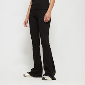 Karl Kani Small Signature Flared Rib Pants czarny