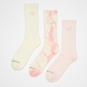 New Balance 3 PACK - Embroidery Logo + Tie Dye Crew multicolor
