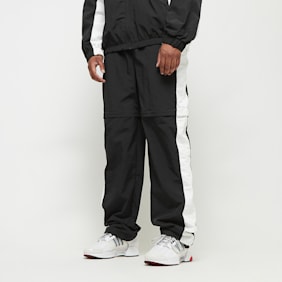 Capacité Logo Rubber Badge Colorblocked Zip Off Track Pants noir