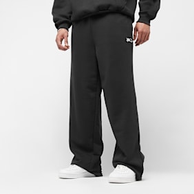 K1X Tago Logo Straight Leg Sweatpants noir