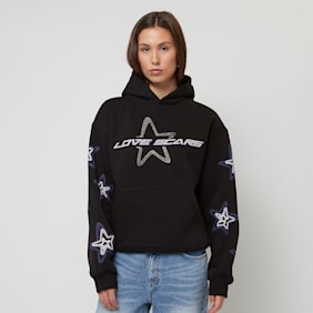 Love Scars Sketched Star Hoodie noir