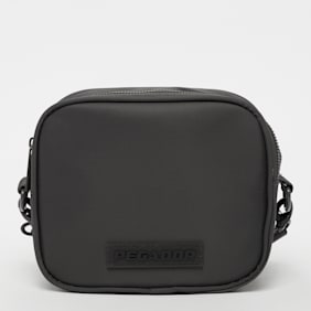 Pegador Rubber Logo Patch Nylon Shoulder Strap Bag grijs