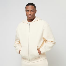 Urban Classics Fluffy Zip Hoody beige