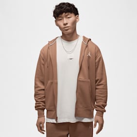 Jordan Brooklyn Fleece Fullzip brun