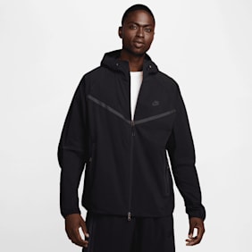 Nike   Tech Woven Windrunner Full-Zip Jacket noir