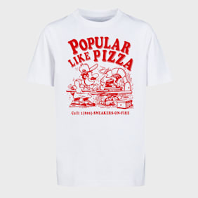 Mister Tee - Kids Like Pizza Tee blanc