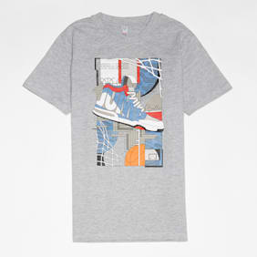 Mister Tee - Kids Sneaker Collage Tee cinzento