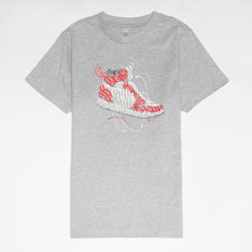 Mister Tee - Kids Tagged Sneaker Tee grijs