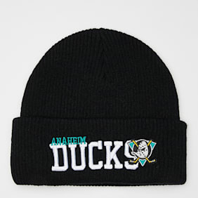 Mitchell & Ness Billboard Knit Vintage NHL Anaheim Ducks noir