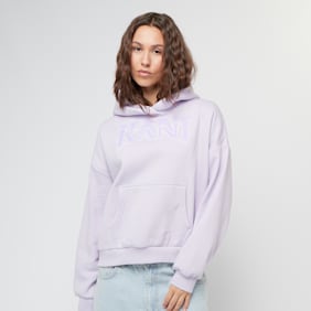 Karl Kani Woven Print OS Hoodie Lilac fioletowy