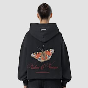 Pegador Fia Oversized Hoodie zwart