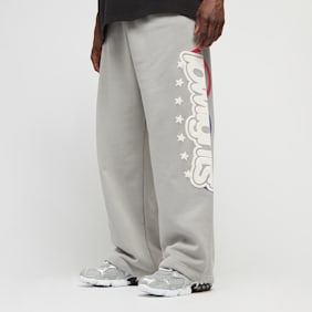 Low Lights Studios Three Ring Logo Jogger Pants Concrete grijs