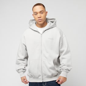 Pegador Colne Logo Oversized Sweat Jacket gris
