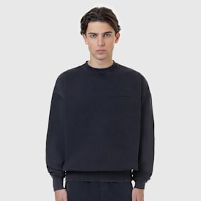 Pegador Logo Oversized Sweater czarny