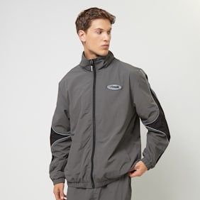 Capacité Logo Rubber Badge Colorblocked Trackjacket grey/black grijs