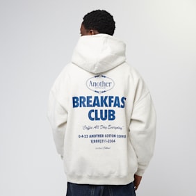 Another Cotton Lab Breakfast Club Oversized Hoodie gris