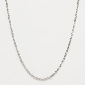 fainz Snake Chain srebrny
