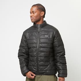 SNIPES Small Logo PU Light Puffer Jacket noir