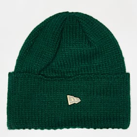 New Era Wide Cuff Beanie verde