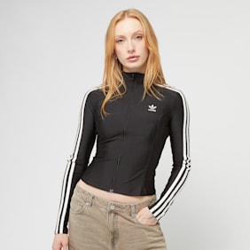 adidas Originals Slim 3 paski kurtka treningowa czarny