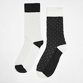 adidas Originals Crew Socks Monogram (2 Pack) preto
