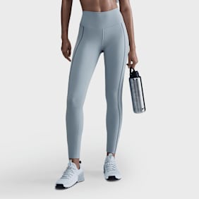 Nike   One Fitted High-Rise Leggings azul