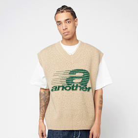 Another Cotton Lab A Sweater Vest beige