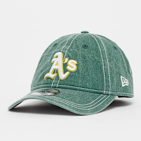 New Era 9Twenty Washed Contrast Athletics - 2025 zielony